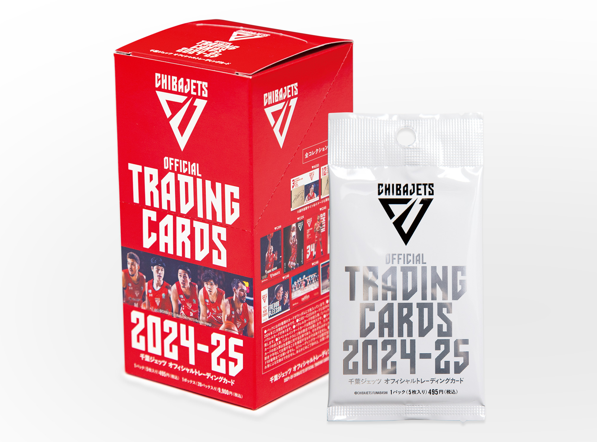 千葉ジェッツふなばし OFFICIAL TRADING CARDS(2018ｰ2019~2024-2025)